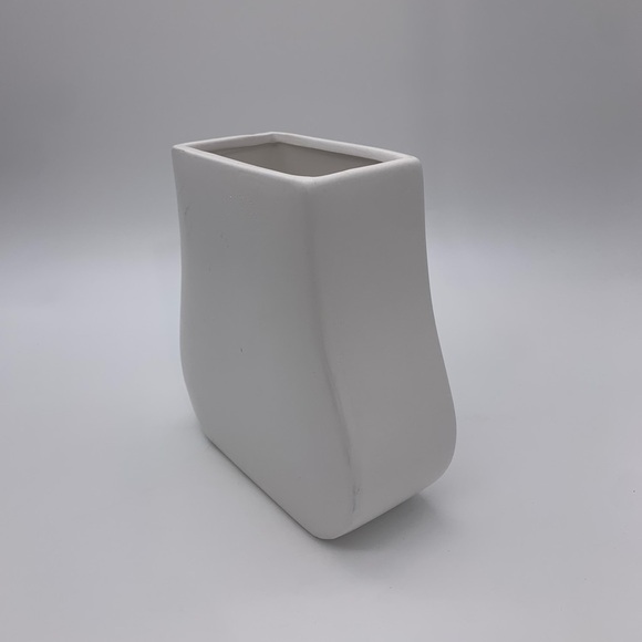 Vintage Christmas FTD Faithful Blessings Bust Shape 7” Vase With Silver Cross - Picture 7 of 12